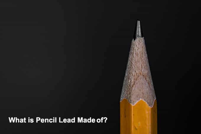 Pencil lead shop made out of