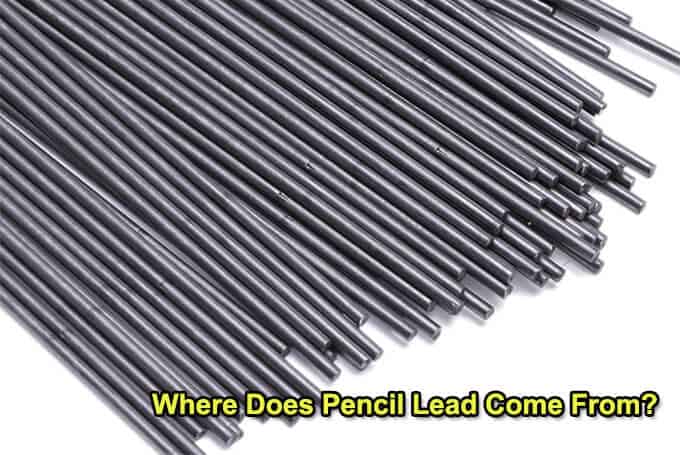 Pencil lead made clearance out of