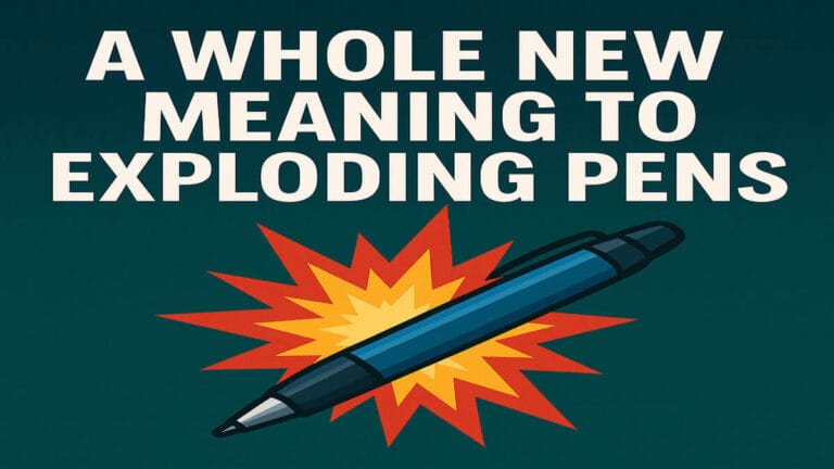 Exploding Pens Feature