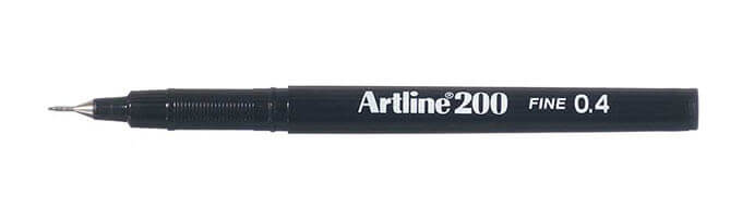 Artline 200 Black
