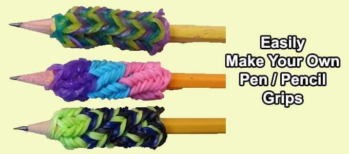 Make Your Own Pen or Pencil Grips