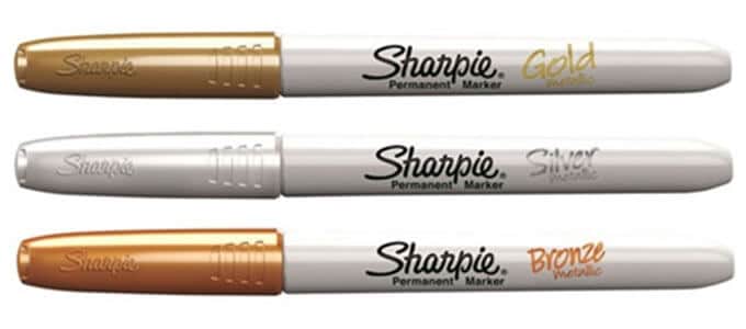 Sharpie Metallic Markers x 3