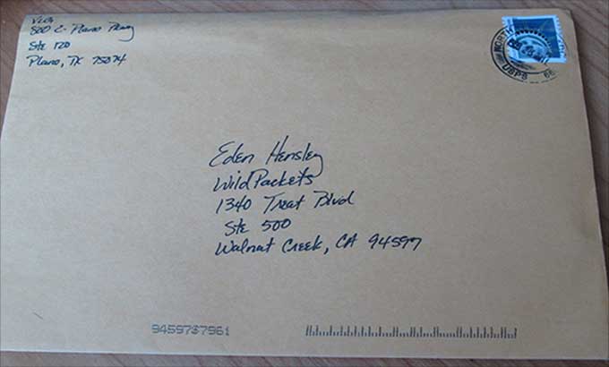 Handwritten Envelope
