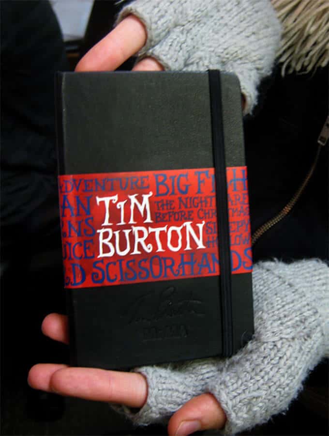 Tim Burton Moleskine