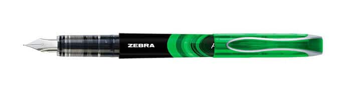 Zebra Fountain Pen Green