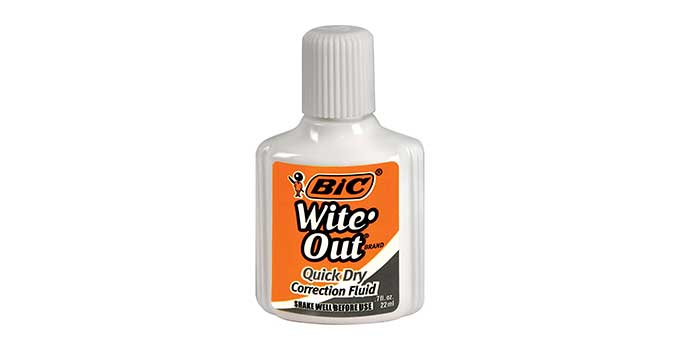 Bic Wite Out