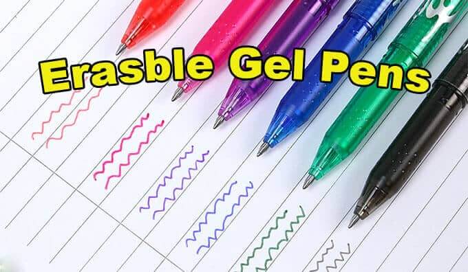 Erasable Gel Pens Feature Image