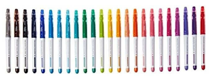 Pilot Frixion Colors Erasable Coloring Pens