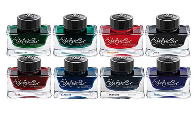 Assorted Fountain Pen Ink Bottles