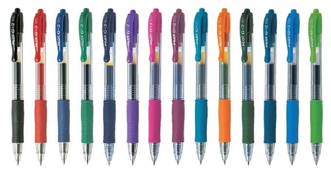 Pilot G2 05 Gel Pens