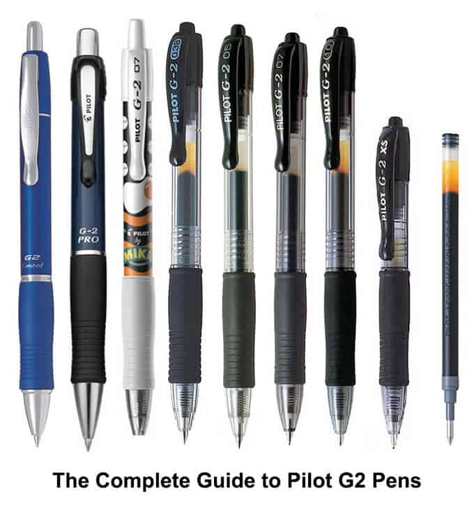 The Complete Guide to Pilot G2 Pens