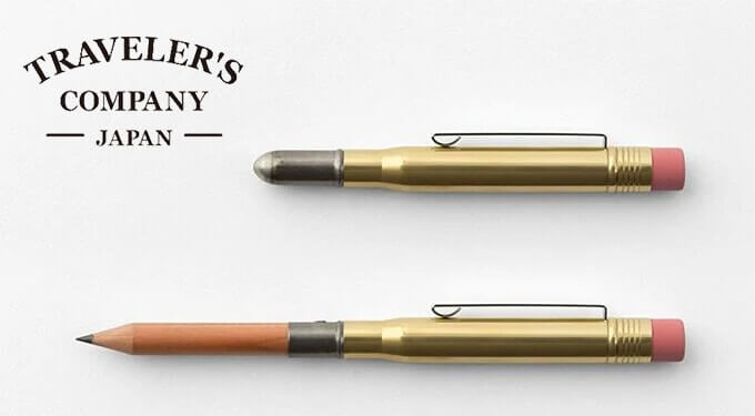 Travelers Company Brass Pencil Extender