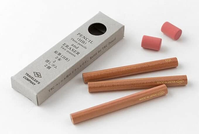 Travelers Company Pencil Refill and Erasers