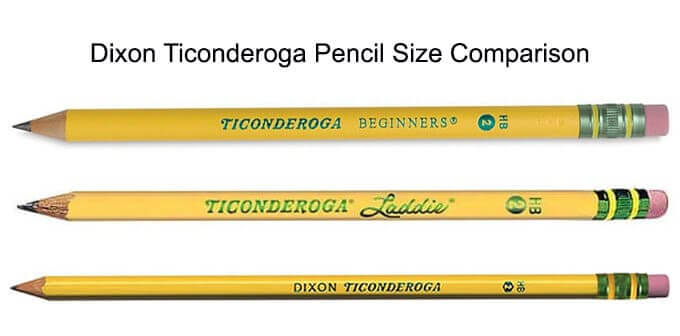 Ticonderoga My First Pencil, #2HB, 4 Ct 