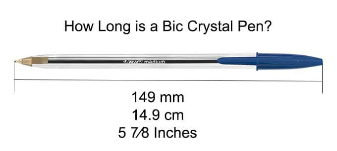 How Long is a Bic Crystal Pen