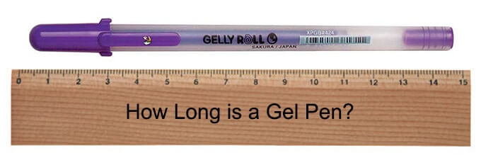 How Long is a Gel Pen