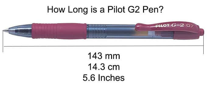 How Long is a Pilot G2 Gel Pen