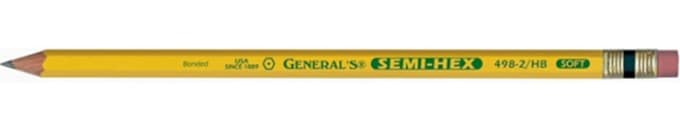 Generals Semi Hex Pencil