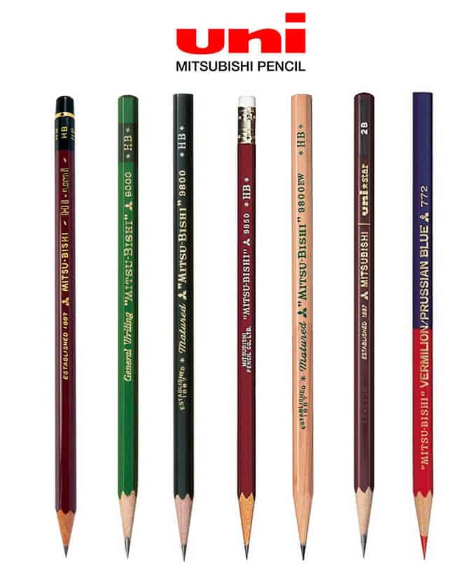 Mitsubushi Pencil Product Range