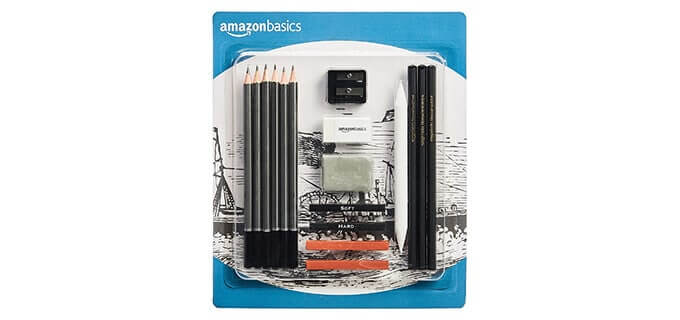 Amazon Basicks Sketch and Art Drawing Kit