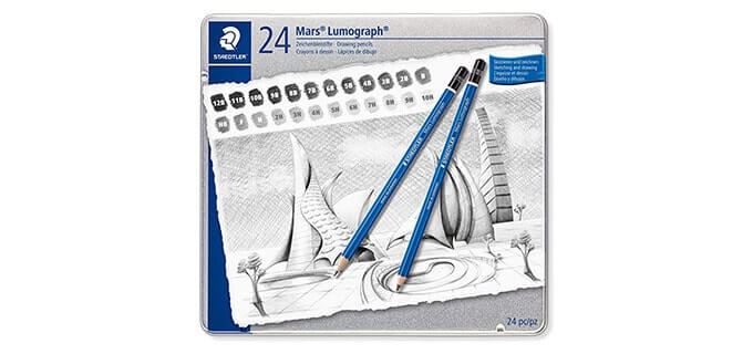 Staedtler Mars Lumograph Drawing Pencils