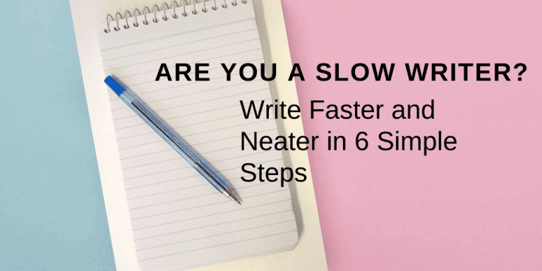 Are You a Slow Writer