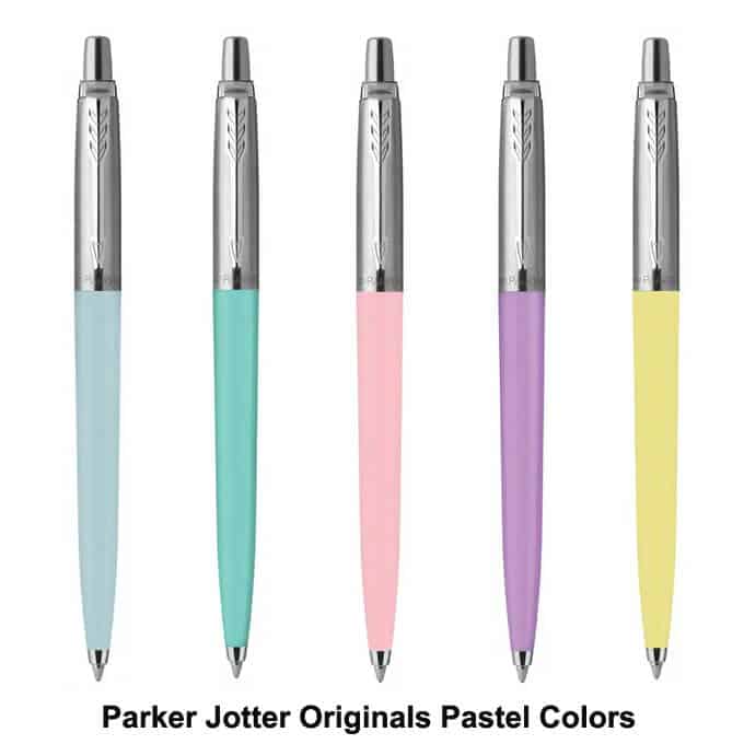 Parker Jotter Originals Pastel Colors