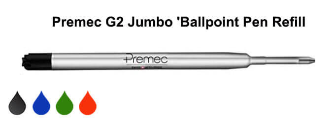 Premec G2 Jumbo Ballpoint Pen Refill
