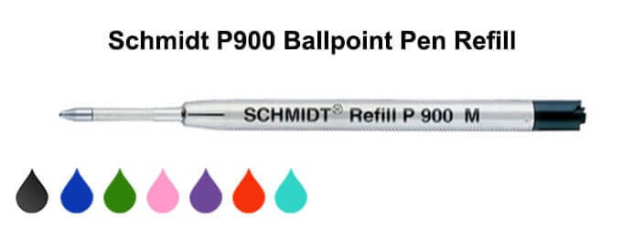 Monteverde - Refills - Schmidt P900 Parker Style Black - Ballpoint