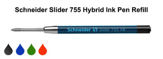 Schneider Slider 755 Hybrid Ink Pen Refill