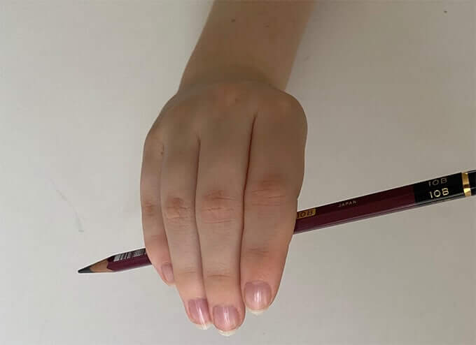Overhand Drawing Grip Pencil
