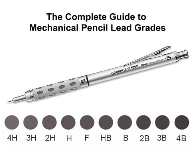 The Complete Guide to Mechanical Pencil Lead Grades