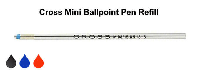 Cross Mini Ballpoint Pen Refill