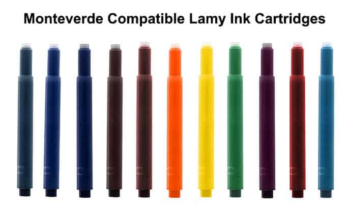Monteverde Compatible Lamy Ink Cartridges