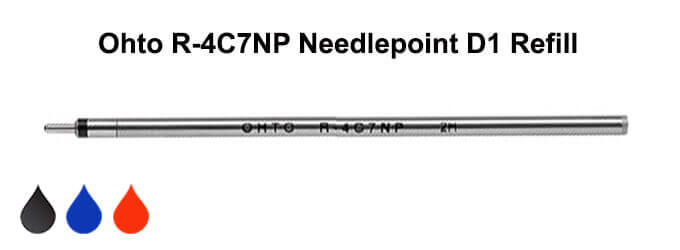 Ohto R 4C7NP Needlepoint Refill
