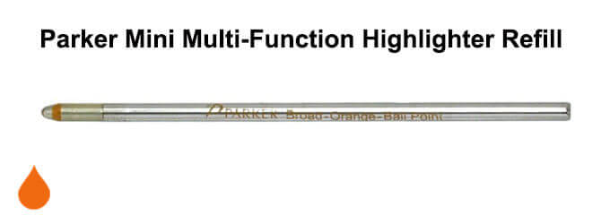 Parker Mini Multi Function Highlighter Refill