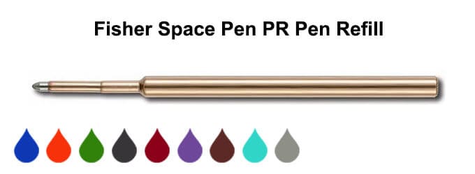 Fisher PR Refill 9 Ink Colors