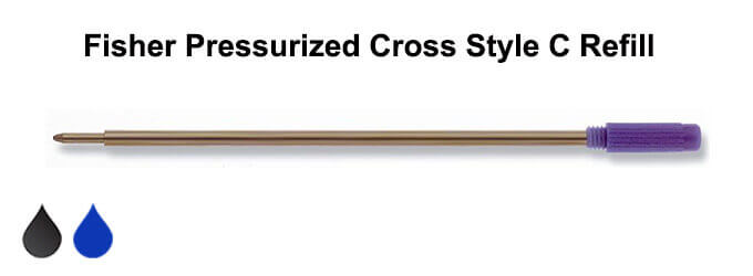 Fisher Pressurized Cross Style C Refills