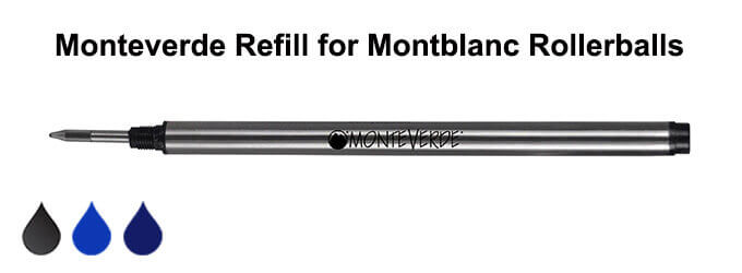 Monteverde Refill for Montblanc Rollerballs
