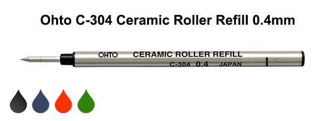 Ohto C 304 Ceramic Roller Refill 04mm