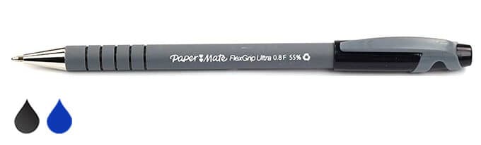 Paper Mate Flexgrip Ultra Capped BP Fine 08mm