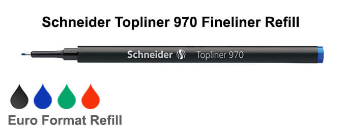 Schneider Topliner 970 Fineliner Refill