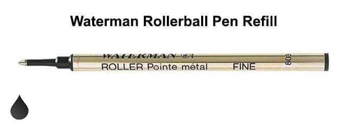 Waterman Rollerball Pen Refill