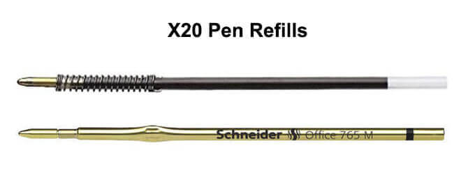 X20 Pen Refills