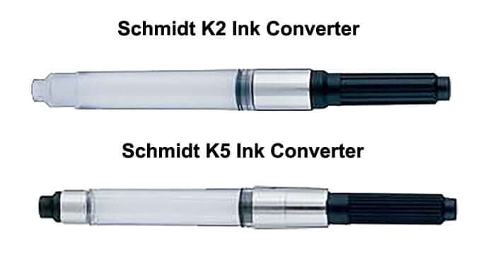 Schmidt K2 and K5 Ink Converters