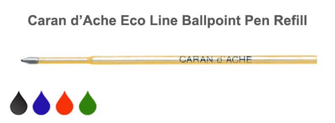 Caran d Ache Eco Line Ballpoint Pen Refill