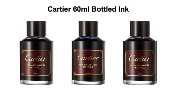 Cartier 60ml Bottled Ink