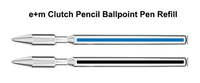 em Clutch Pencil Ballpoint Pen Refill