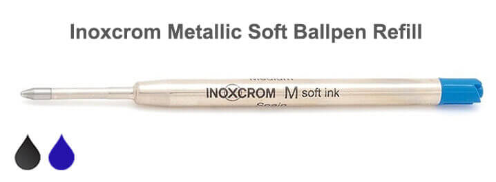 Inoxcrom Metallic Soft Ballpen Refill