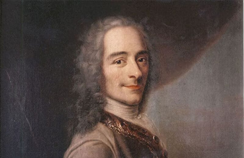 Voltaire – “To hold a pen is to be at war”